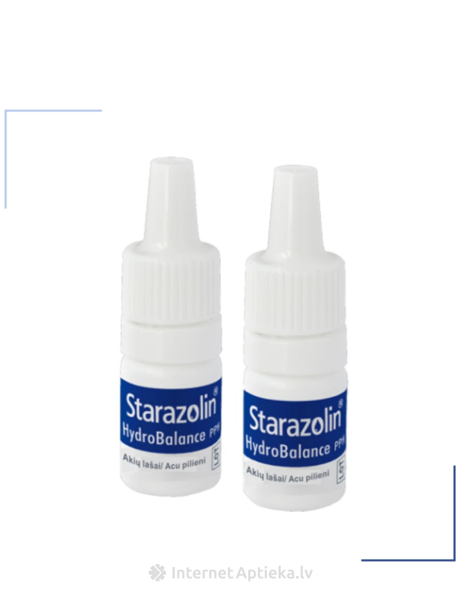 Starazolin HydroBalance silmatilgad, 2 x 5 ml | internetaptieka.lv
