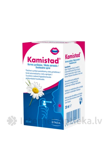 Kamistad pihusti, 20 ml | internetaptieka.lv