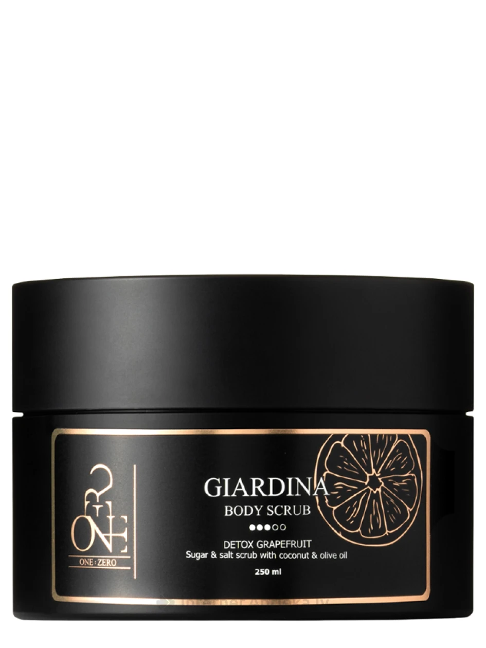 ONE:ZERO Ķermeņa skrubis ''Giardina", 250 ml | internetaptieka.lv