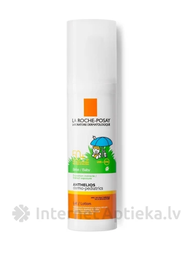 La Roche Posay Anthelios Lait Bebe 50+, losjons bērniem, 50 ml | internetaptieka.lv