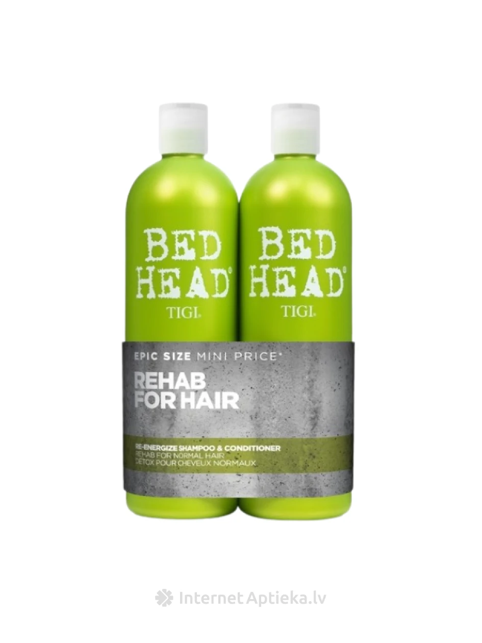 Tigi Re-Energize Tweens atjaunojošs komplekts (normāliem matiem), 750 +750 ml | internetaptieka.lv