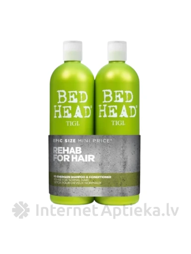 Tigi Re-Energize Tweens atjaunojošs komplekts (normāliem matiem), 750 +750 ml | internetaptieka.lv