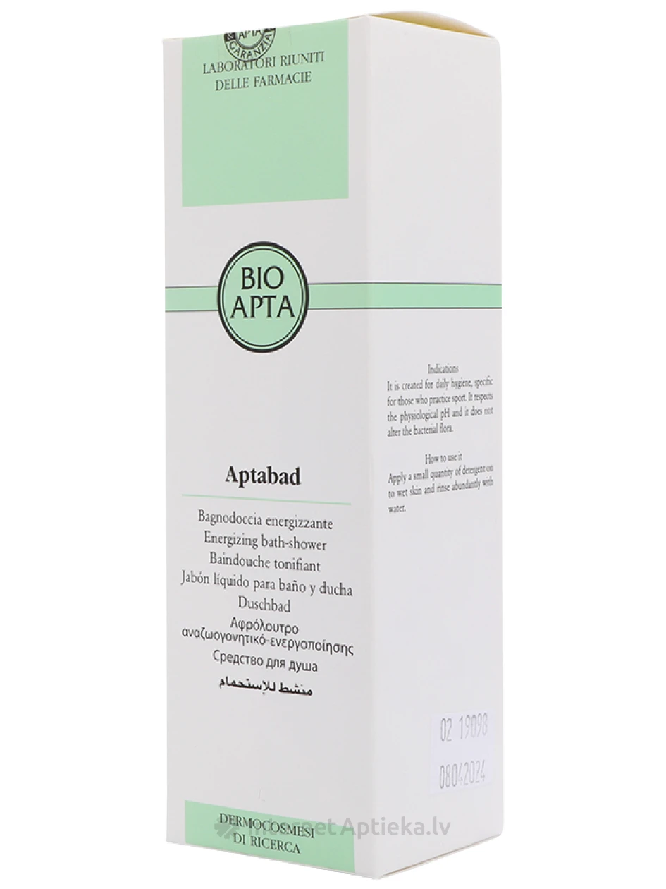 Bioapta Aptabad dušas želeja, 200 ml | internetaptieka.lv