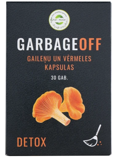 Garbageoff Gaileņu un vērmeles kapsulas, 30 gb | internetaptieka.lv