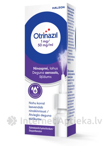 OTRINAZIL pihusti 0,1%, 10 ml | internetaptieka.lv
