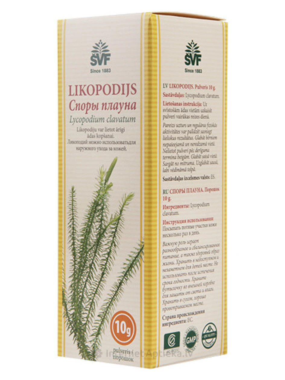 Likopodijs ŠVF, 10 г | internetaptieka.lv