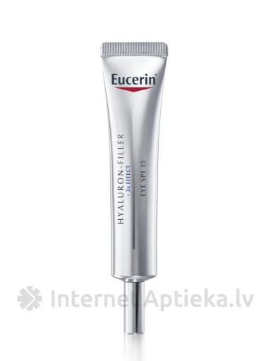 Eucerin Hyaluron-Filler крем для глаз, 15 мл | internetaptieka.lv