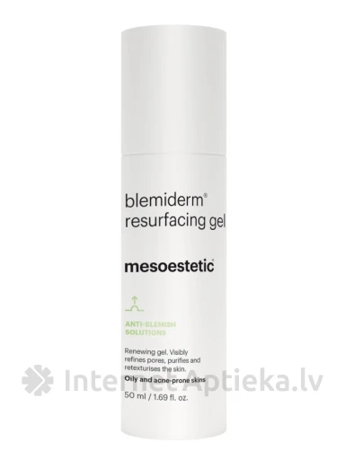 Mesoestetic blemiderm resurfacing atjaunojošs un reteksturizējošs gels, 50 ml | internetaptieka.lv