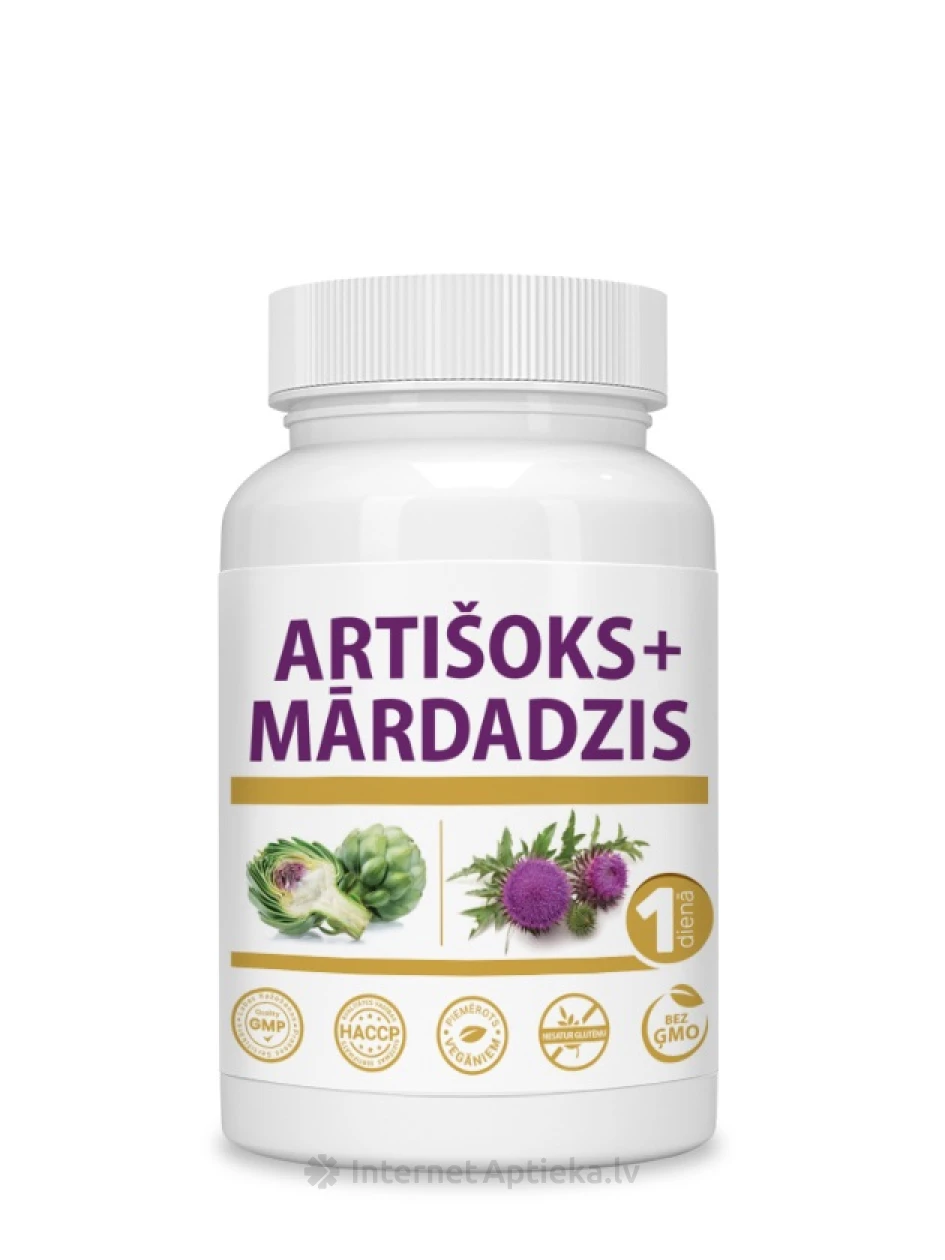 Artitšokk + piimohakk tabletid, 30 tk. | internetaptieka.lv