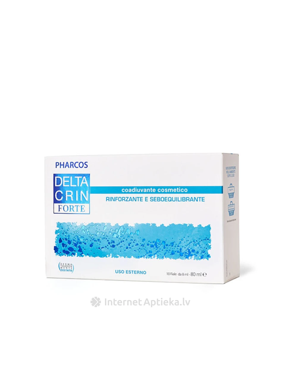 Deltacrin Forte ampullid tugevatele juustele, 8 ml x 10 tk. | internetaptieka.lv