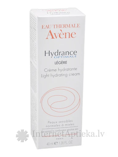 Avene Hydrance Light niisutav emulsioon normaalsele ja kombineeritud nahale, 40 ml | internetaptieka.lv