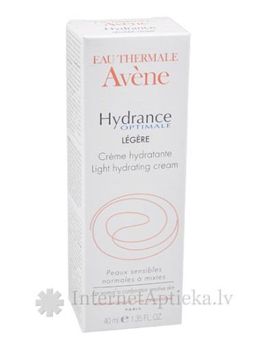 Avene Hydrance Light emulsion mitrinoša emulsija normālai un kombinētai ādai, 40 ml