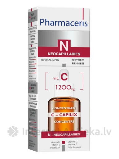Pharmaceris C-Capilix serums ar vitamīnu C, 30 ml | internetaptieka.lv