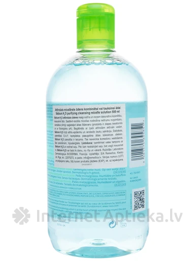 Bioderma Sébium H2O micelārais ūdens, 500 ml | internetaptieka.lv
