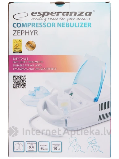 Ингалятор Esperanza ECN002, 1 шт. | internetaptieka.lv