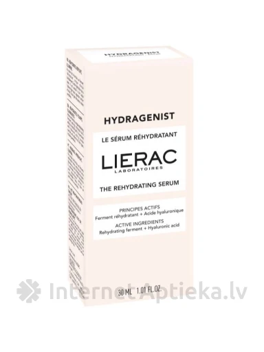 LIERAC HYDRAGENIST niisutav seerum kõikidele näonahatüüpidele, 30 ml | internetaptieka.lv