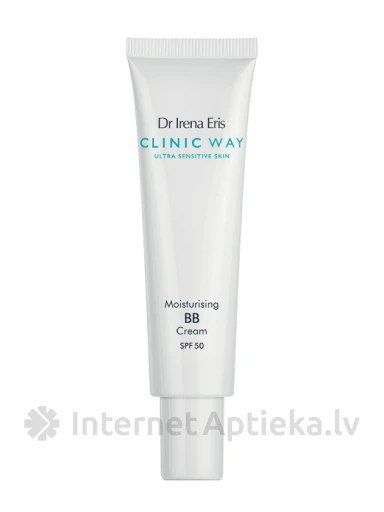 Clinic Way Mitrinošs BB krēms SPF50 light beige, 50 ml | internetaptieka.lv