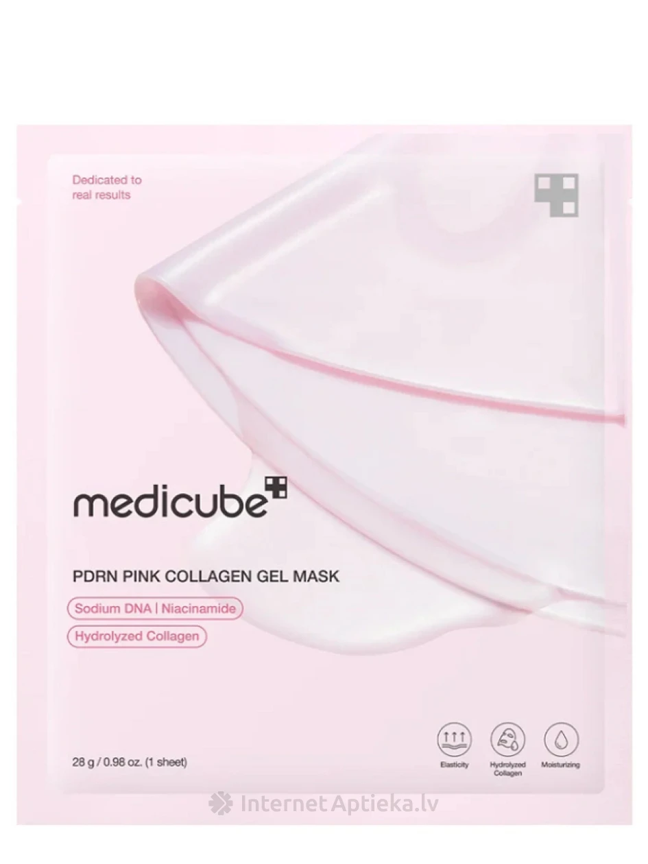 Medicube PDRN Roosa Kollageeni Geel Mask, 1 tk. | internetaptieka.lv