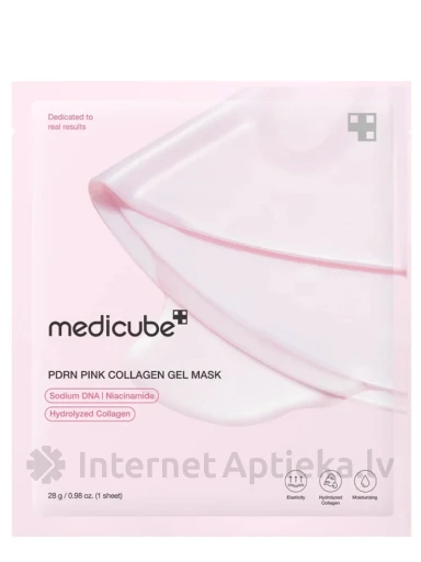 Medicube PDRN Roosa Kollageeni Geel Mask, 1 tk. | internetaptieka.lv