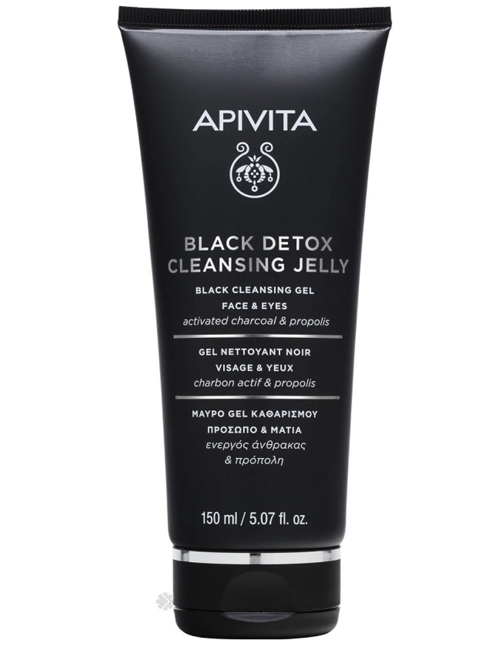 APIVITA JUODAS DETOX valiklis, 150 ml | internetaptieka.lv