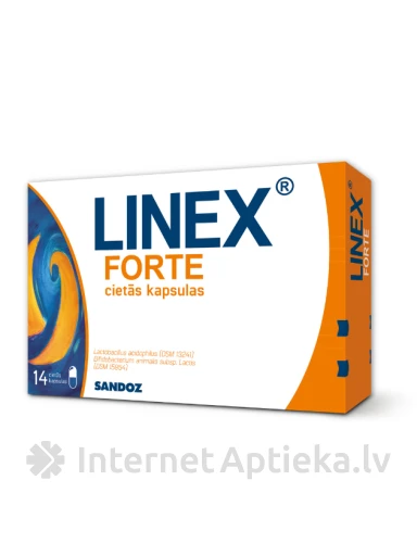 Linex Forte, 14 kapsulas | internetaptieka.lv