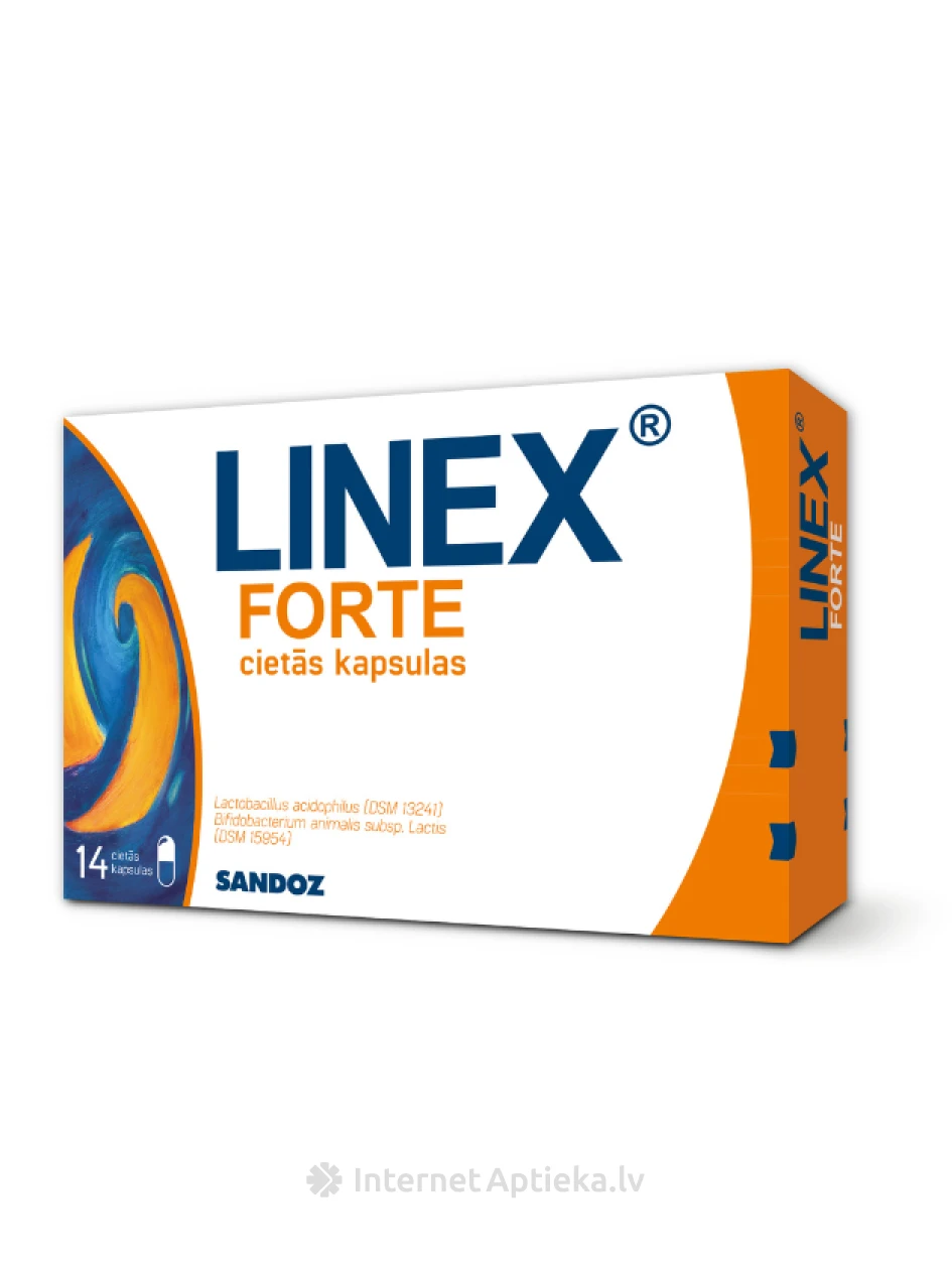 Linex Forte, 14 kapsulas | internetaptieka.lv