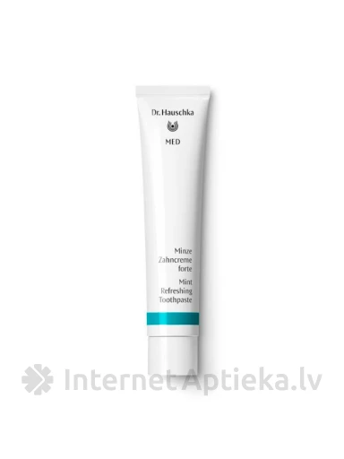 Dr. Hauschka Spēcinoša zobu pasta ar piparmētru, 75 ml | internetaptieka.lv