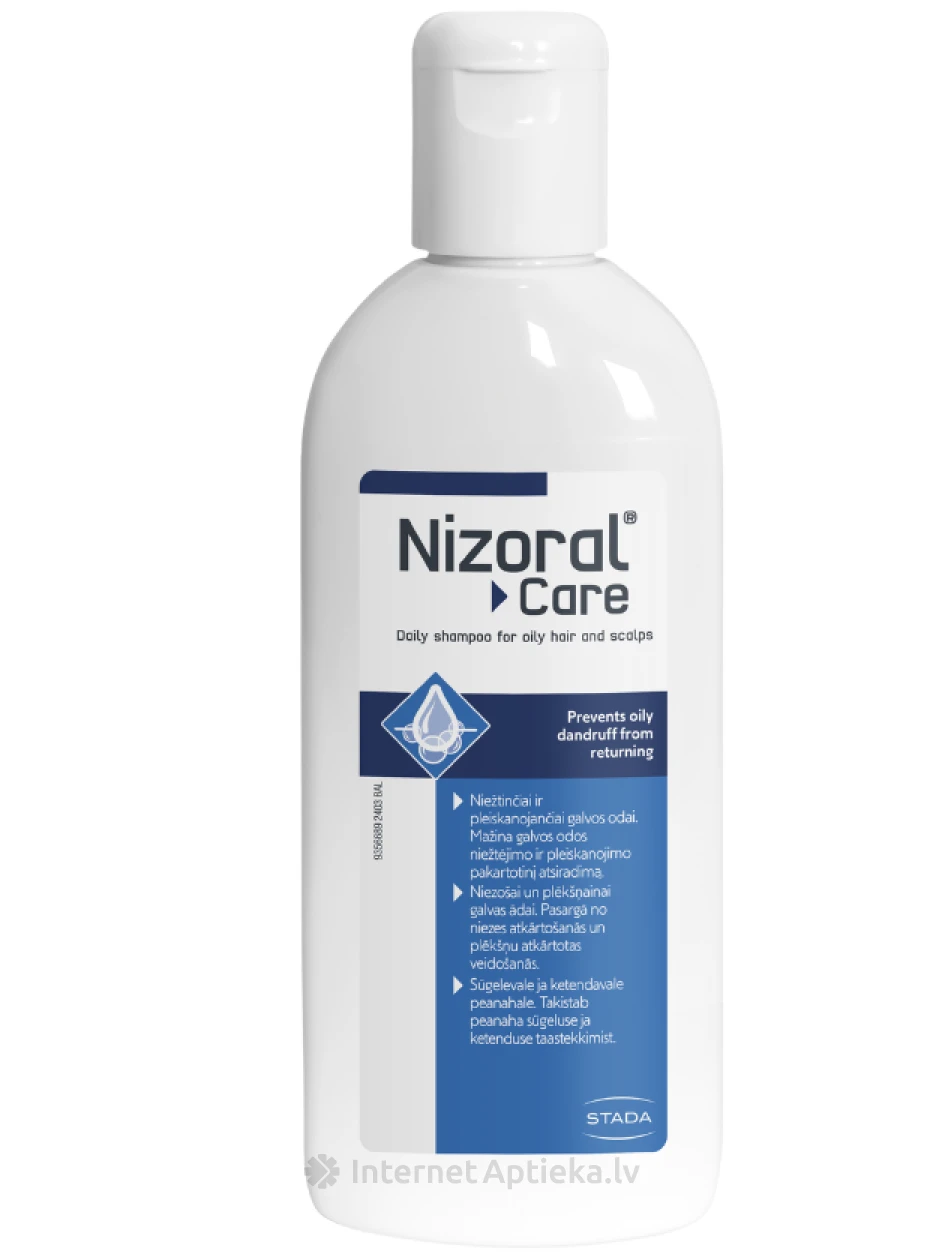 Nizoral Daily care šampūns, 200 ml | internetaptieka.lv