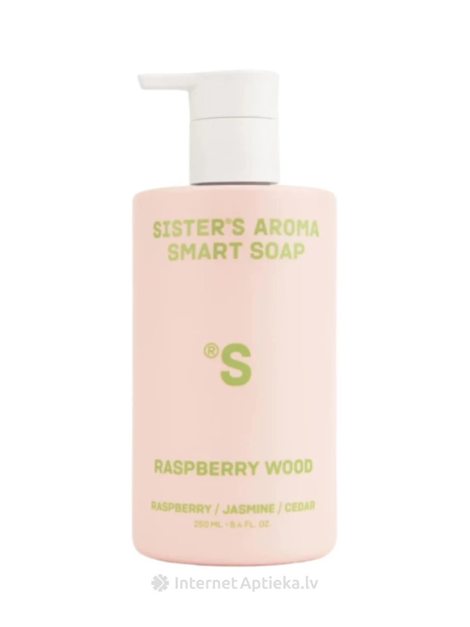 Sister´s Aroma Smart Liquid Soap Raspberry vedelikseep, 250 ml | internetaptieka.lv
