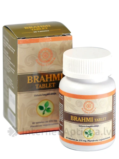 Golden Chakra Brahmi, 60 tabletid | internetaptieka.lv