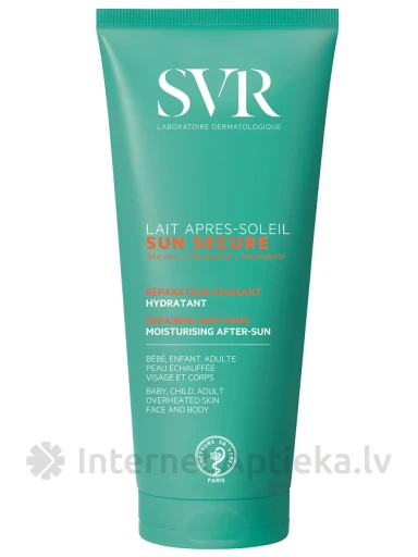 SVR SUN SECURE LAIT APRÈS-SOLEIL mitrinošs pieniņš pēc sauļošanās, 200 ml | internetaptieka.lv
