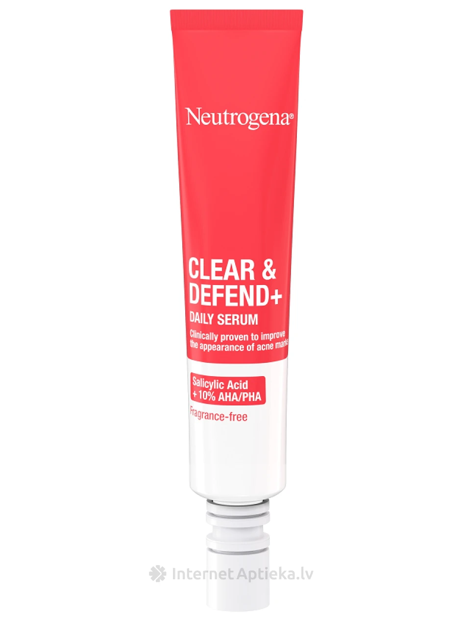 NEUTROGENA Clear&Defend+ serums sejai, 30 ml | internetaptieka.lv