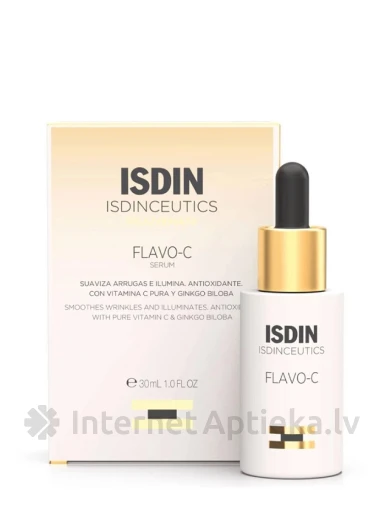 ISDIN ISDINCEUTICu FLAVO-C seerum, 30 ml | internetaptieka.lv