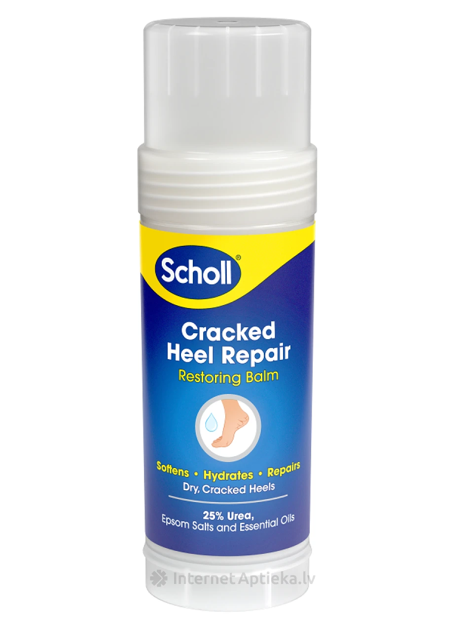 SCHOLL Įtrūkusių kulnų atstatomasis balzamas-stick, 70 g | internetaptieka.lv