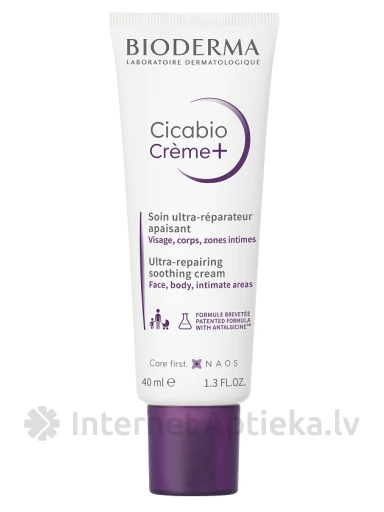 Bioderma Cicabio Creme+ kreem kahjustatud nahale ja armide vastu, 40 ml | internetaptieka.lv