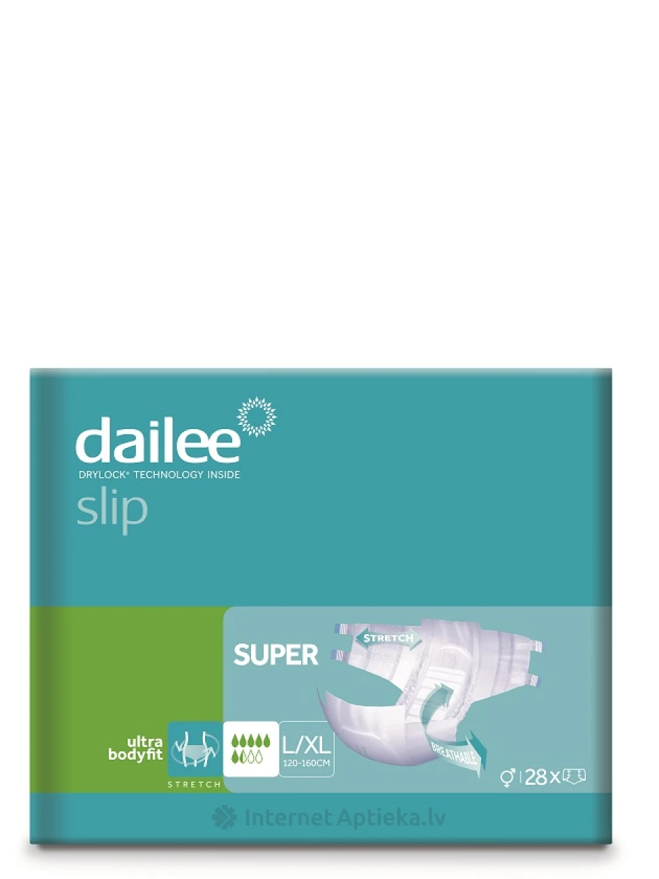 Dailee slip super mähkmed L/XL, 28 tk. | internetaptieka.lv