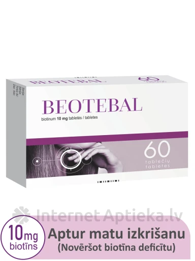 Beotebal 10 mg, 60 tabletes | internetaptieka.lv