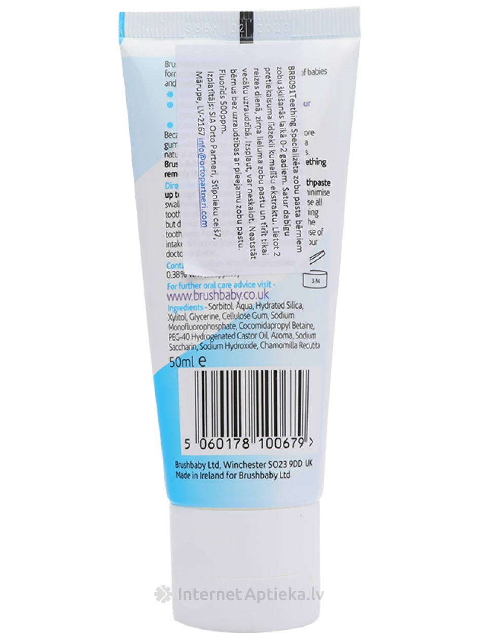 Brush-Baby hambapasta, 50 ml | internetaptieka.lv
