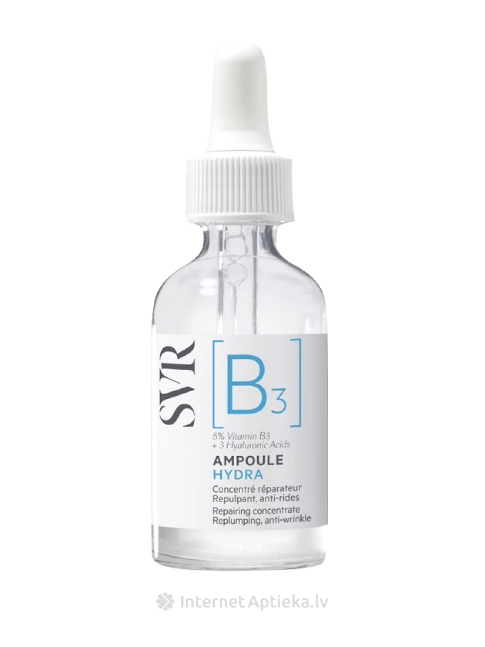 SVR AMPOULE [B3] HYDRA kontsentreeritud niisutav seerum, 30 ml | internetaptieka.lv