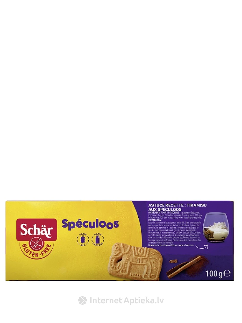 Schär Speculoos bezglutēna piparkūkas, 100 g | internetaptieka.lv