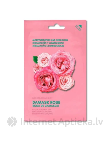 Holika Holika Pure Essence maska ar Damaskas rožu eļļu | internetaptieka.lv