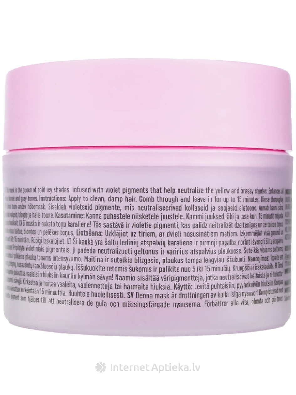 RICH Pure Luxury Фиолетовая маска против желтого тона волос, 250 мл | internetaptieka.lv