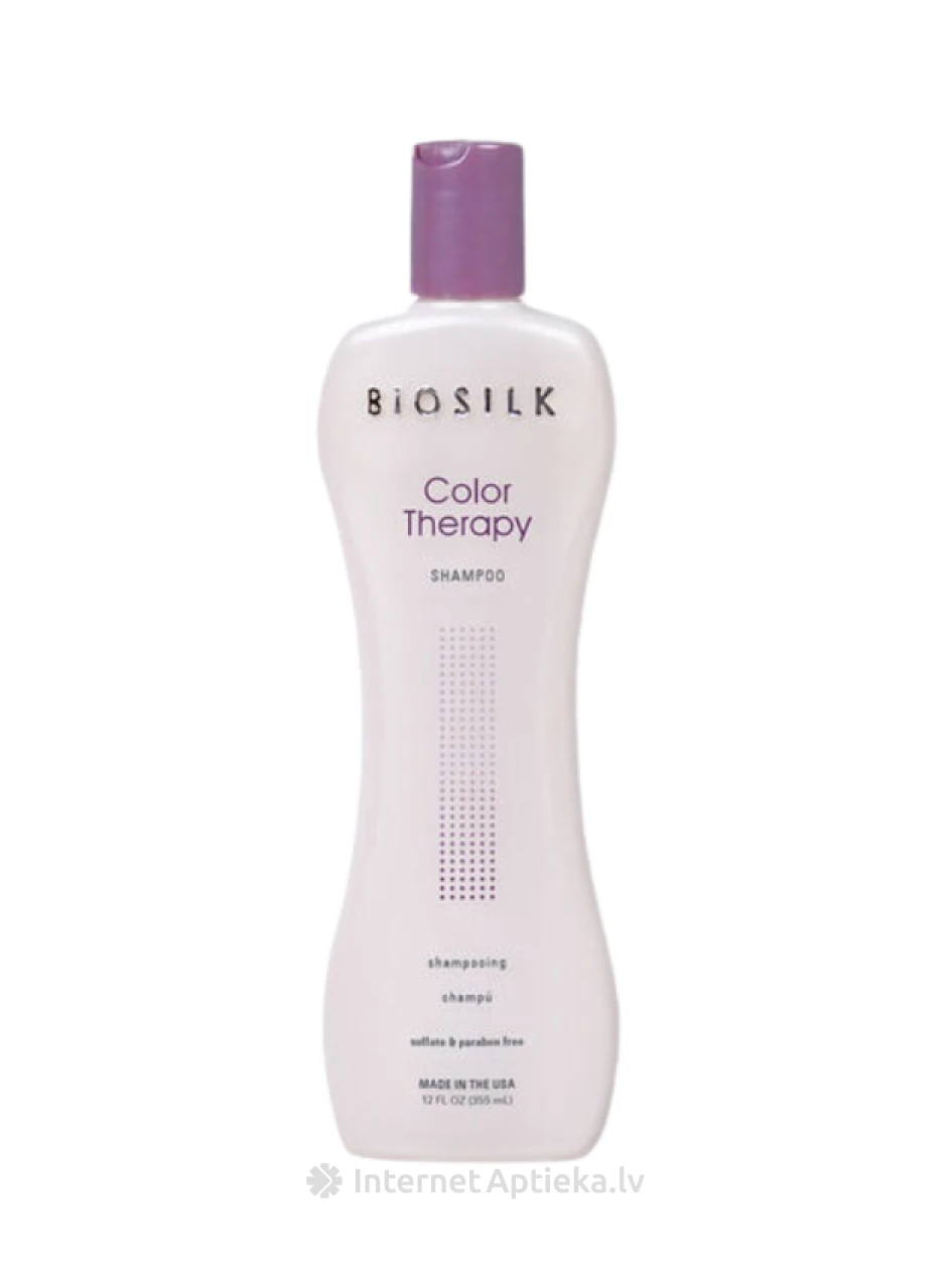 BIOSILK Color Therapy Shampoo šampūns krāsotiem matiem, 355 ml | internetaptieka.lv