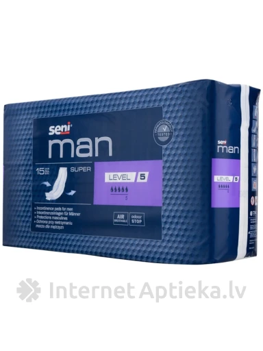 Seni Man Super, level 5 ieliktņi, 15 gb. | internetaptieka.lv