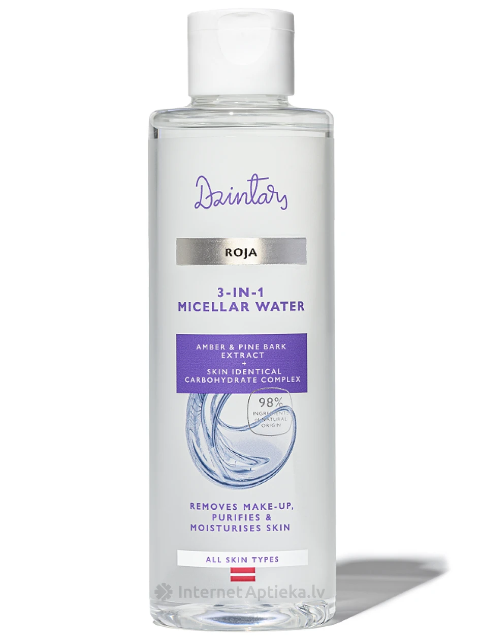 Dzintars 3-in-1 mitsellaarvesi Roja, 200 ml | internetaptieka.lv