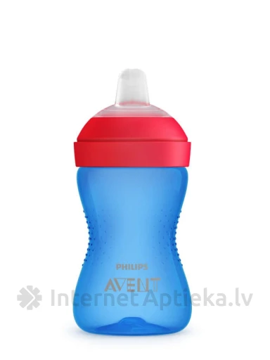 Philips Avent mācību krūzīte My Grippy 9M+, zila, 300 ml | internetaptieka.lv