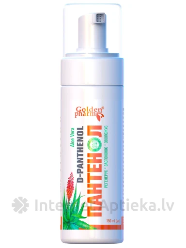 Pantenol-Intensiv krēms-putas ar Aloe Vera, 150 ml | internetaptieka.lv