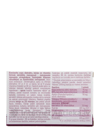 Olimp Labs Menopauzin Forte, 30 tabletti | internetaptieka.lv