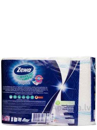 Zewa Klassik Papīra virtuves dvieļi, 4 gb. | internetaptieka.lv
