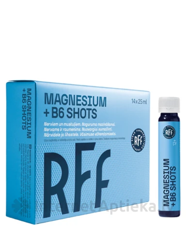RFF Magnesium + B6 pudelītes, 14x25 ml | internetaptieka.lv